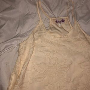 Sundress with flower lace